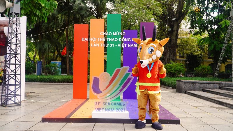 Tuyên truyền, quảng bá về SEA Games 31 tại Lễ hội quà tặng du lịch Hà Nội năm 2022