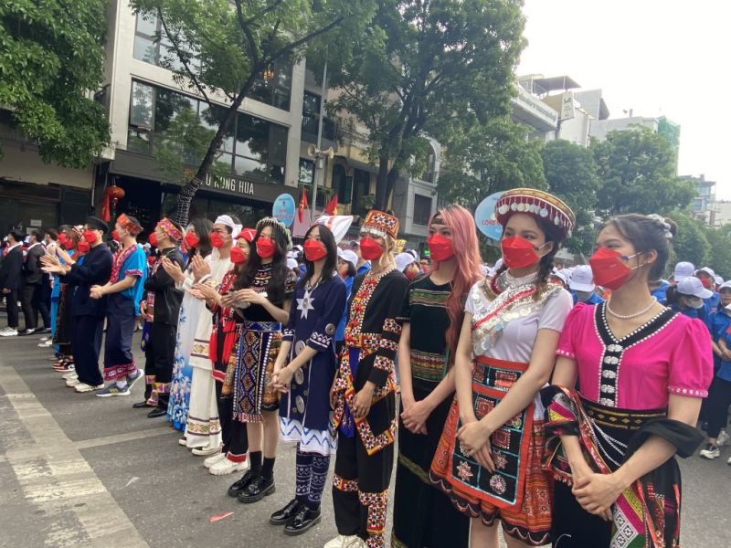Các bạn thanh niên ASEAN hào hứng tại Festival