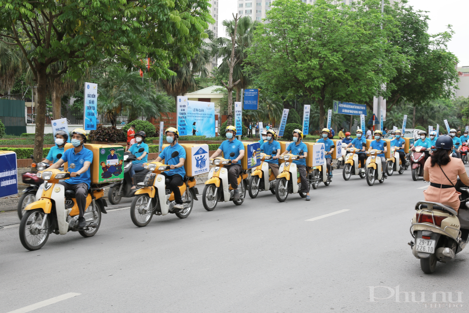 Lễ ra quân tập trung truyền thông sâu rộng về ý nghĩa, vai trò, tính nhân văn của chính sách BHXH tự nguyện, BHYT.