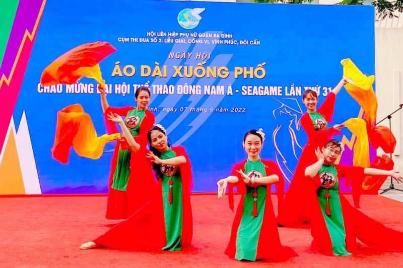 Một tiết mục văn nghệ trong chương tr&igrave;nh