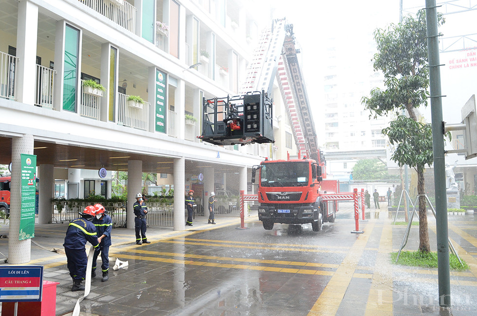 Ba Đình (Hà Nội): Thực hiện mô hình thí điểm “Trường học an toàn phòng cháy, chữa cháy” tại các trường học công lập trên địa bàn - ảnh 8