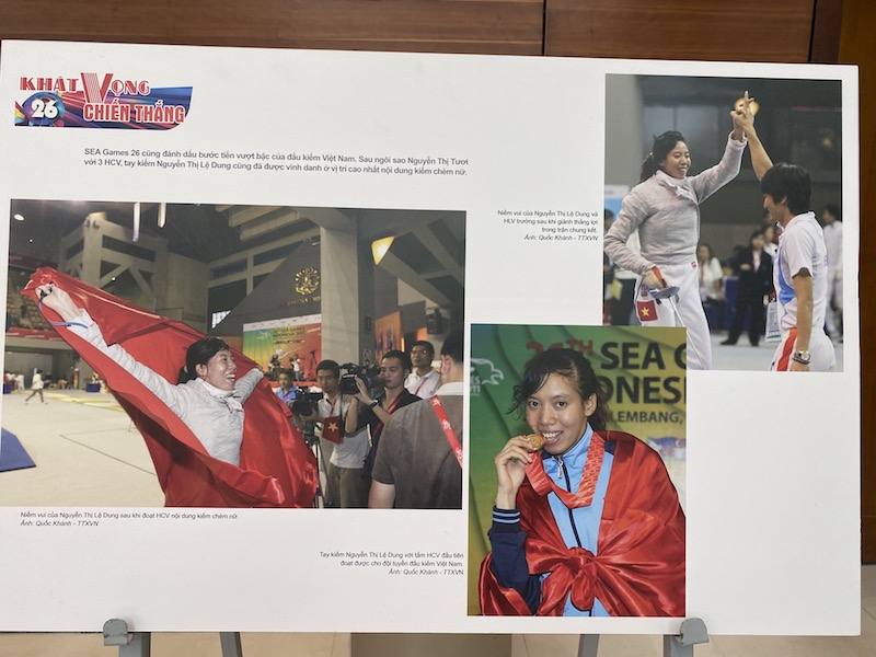 SEA Games 26 đánh dấu thành công vượt bậc của nội dung đấu kiếm Việt Nam, sau ngôi sao Nguyễn Thị Tươi với 3 HCV, tay kiếm Nguyễn Thị Lệ Dung đã được vinh danh ở vị trí cao nhất với nội dung kiếm chém nữ