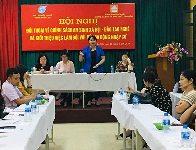 Lắng nghe tiếng nói của lao động nữ nhập cư - ảnh 1