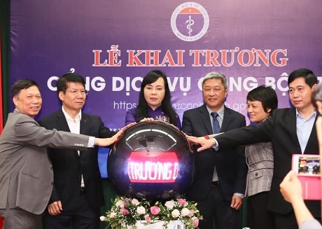 Bộ Y tế khai trương cổng dịch vụ công - ảnh 1