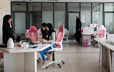“Ốc đảo” làm việc cho phụ nữ Saudi Arabia - ảnh 1