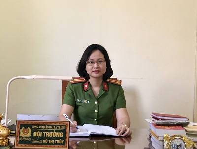 Nữ công an 20 năm miệt mài với công việc  “làm dân vui” - ảnh 1