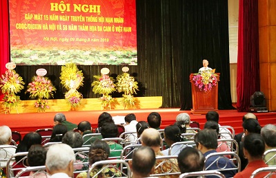 Gặp mặt 15 năm Ngày truyền thống Hội Nạn nhân chất độc da cam/dioxin - ảnh 1