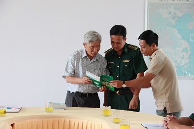 Thăm, làm việc với Bộ đội Biên phòng tỉnh Cà Mau, Bạc Liêu - ảnh 1