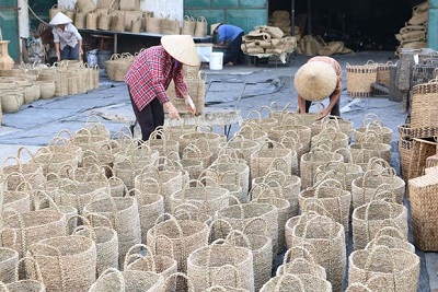 Ngôi làng biến cỏ dại thành nghệ thuật - ảnh 1