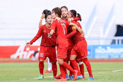 Việt Nam vô địch Giải Bóng đá nữ Đông Nam Á 2019 - ảnh 1