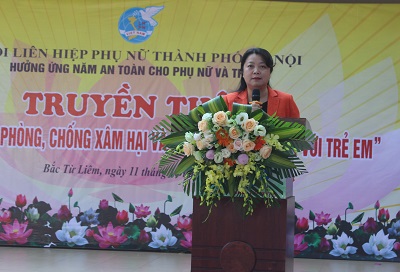 Hội LHPN TP Hà Nội: Truyền thông phòng, chống xâm hại và xóa bỏ bạo lực đối với trẻ em - ảnh 1