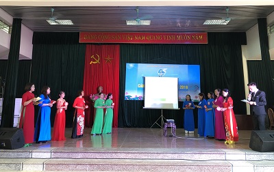 Hội LHPN huyện Sóc Sơn thi Chi hội trưởng phụ nữ giỏi - ảnh 1