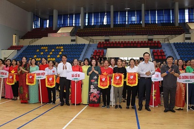 Hội LHPN huyện Gia Lâm: Sôi nổi Ngày hội phụ nữ Gia Lâm khỏe đẹp - ảnh 4