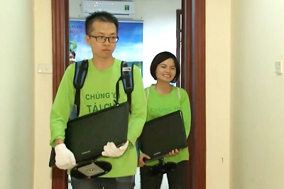 Bộ tứ thu gom rác thải điện tử tại nhà - ảnh 1