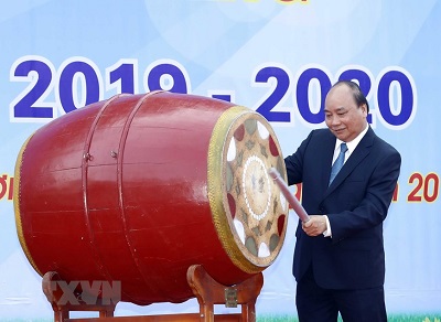 Thủ tướng Chính phủ dự lễ khai giảng tại Trường THPT Sơn Tây - ảnh 2