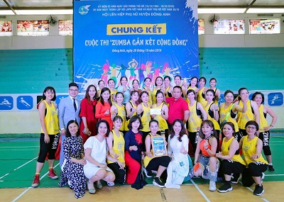 Hội LHPN huyện Đông Anh: Thu hút hội viên bằng Zumba - ảnh 1