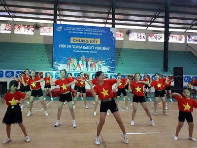 Hội LHPN huyện Đông Anh: Thu hút hội viên bằng Zumba - ảnh 3