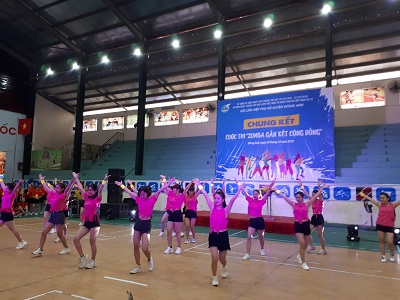 Hội LHPN huyện Đông Anh: Thu hút hội viên bằng Zumba - ảnh 4