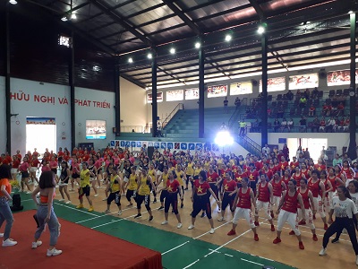 Hội LHPN huyện Đông Anh: Thu hút hội viên bằng Zumba - ảnh 2