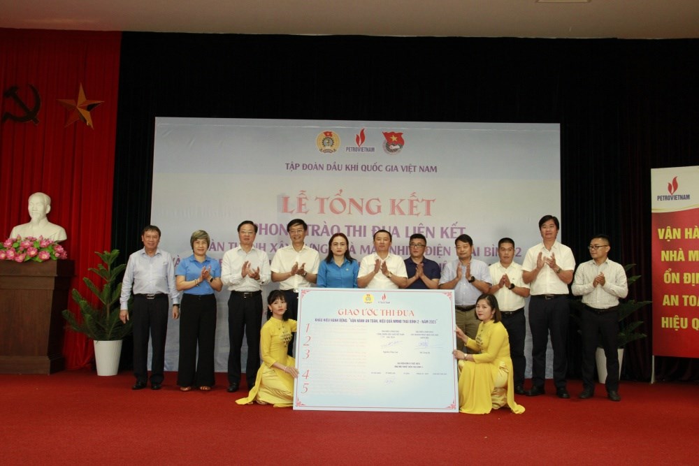 Công đoàn Dầu khí Việt Nam tổng kết Phong trào thi đua liên kết tại dự án NMNĐ Thái Bình 2 - ảnh 6