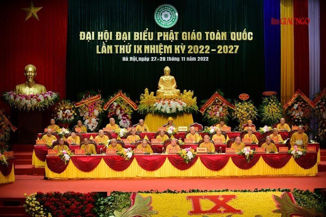 Đại hội đại biểu Phật giáo toàn quốc lần thứ IX diễn ra trọng thể tại Hà Nội - ảnh 1