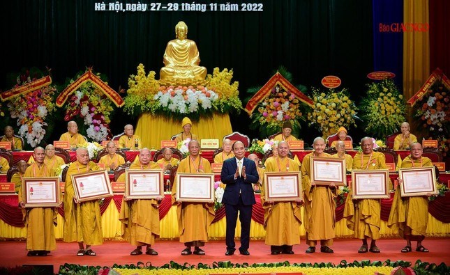 Đại hội đại biểu Phật giáo toàn quốc lần thứ IX diễn ra trọng thể tại Hà Nội - ảnh 5