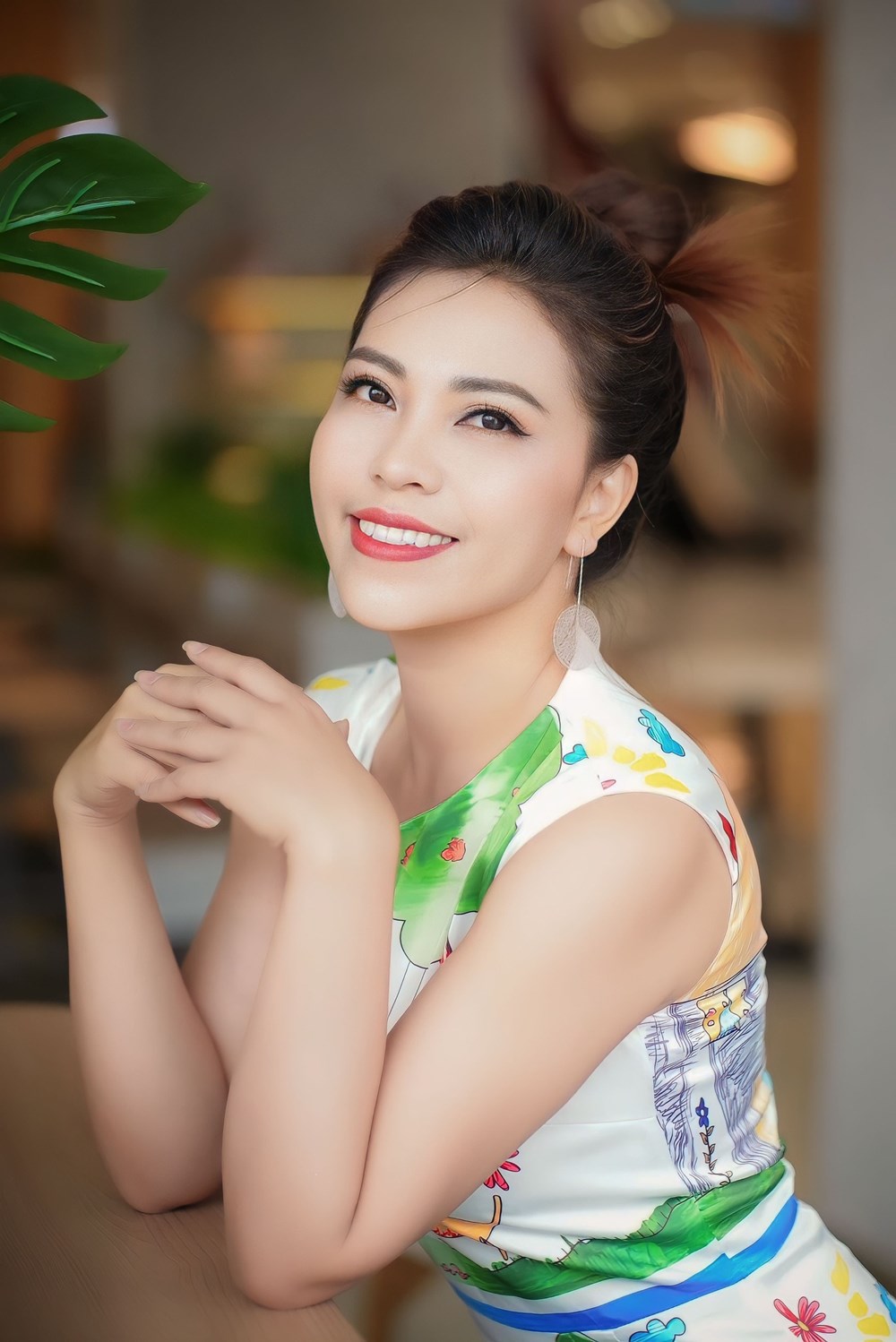 Người đẹp Miss Sake Việt Nam 2023 tập yoga để tràn đầy năng lượng - ảnh 2
