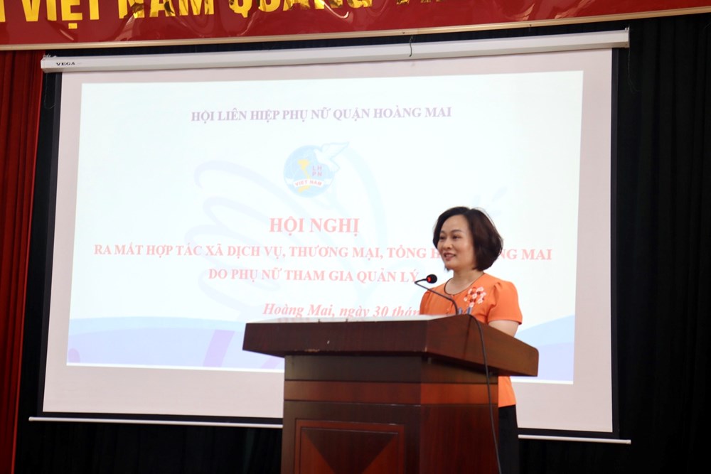 Hội LHPN quận Hoàng Mai: Thành lập hợp tác xã do nữ làm chủ, ra mắt câu lạc bộ Phụ nữ trẻ - ảnh 3