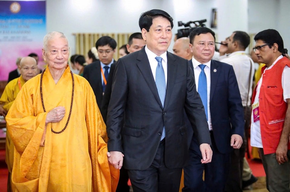 Chủ tịch nước dự khai mạc Đại Lễ Vesak Liên Hợp Quốc 2025 - ảnh 1