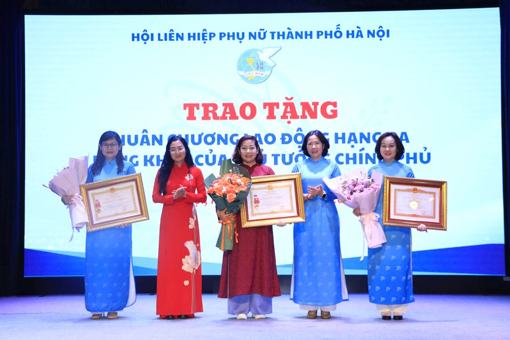 Các cấp Hội LHPN Hà Nội hoàn thành 322 công trình, phần việc - ảnh 1