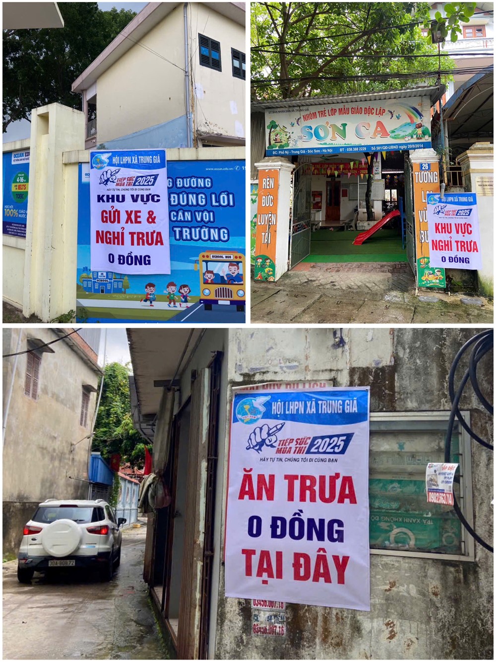  “Bữa ăn trưa 0 đồng” tiếp sức mùa thi nơi ngoại ô Hà Nội  - ảnh 1