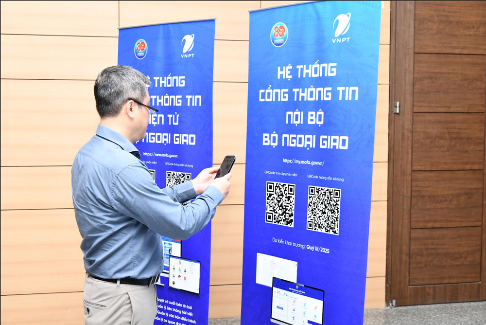 VNPT triển khai 3 phần mềm chuyển đổi số trọng yếu cho Bộ Ngoại giao  - ảnh 3