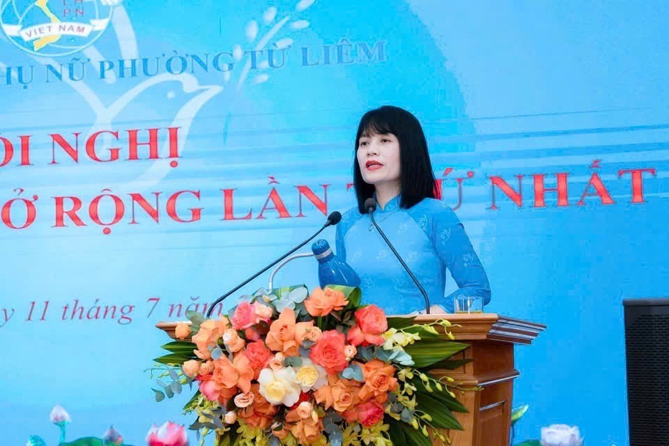 Đồng chí Giang Minh Hồng giữ chức Chủ tịch Hội LHPN phường Từ Liêm - ảnh 2