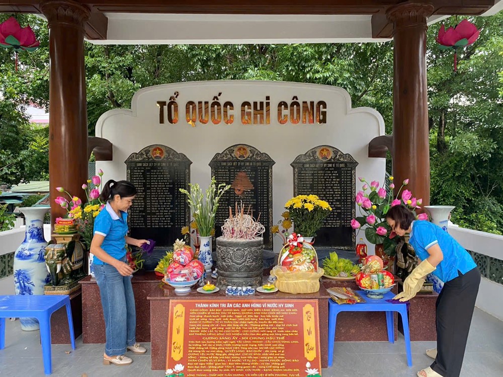 Phụ nữ, thanh niên và cựu chiến binh phường Nghĩa Đô ra quân Ngày cuối tuần xanh - ảnh 5