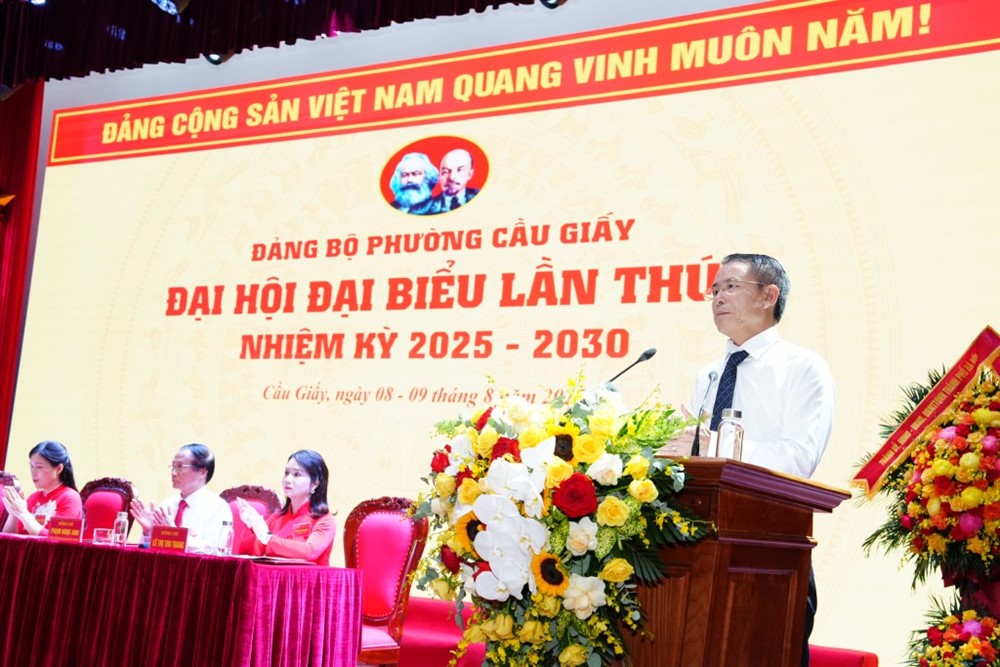 Xây dựng phường Cầu Giấy trở thành địa bàn phát triển năng động, văn minh, hiện đại - ảnh 4