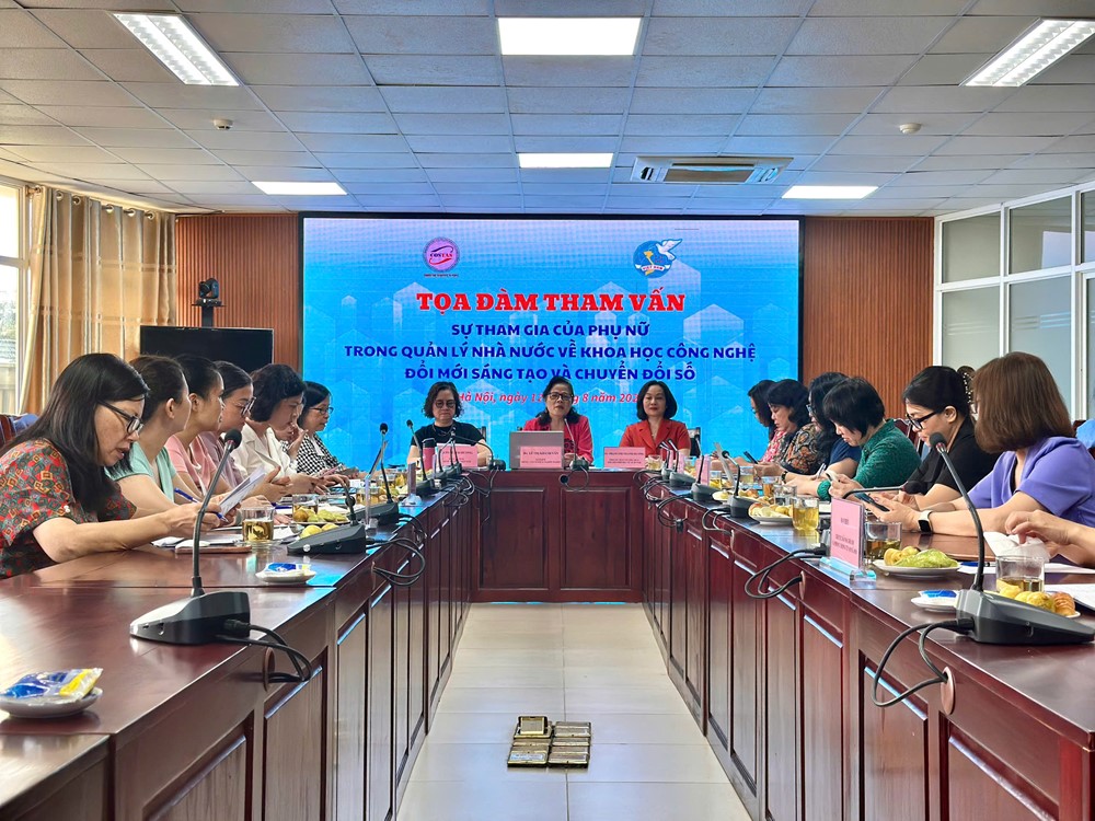 Thúc đẩy phụ nữ quản lý Nhà nước về khoa học công nghệ, đổi mới sáng tạo - ảnh 1