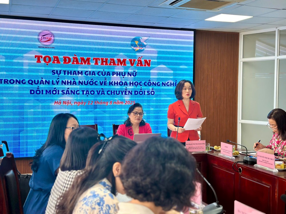 Thúc đẩy phụ nữ quản lý Nhà nước về khoa học công nghệ, đổi mới sáng tạo - ảnh 2