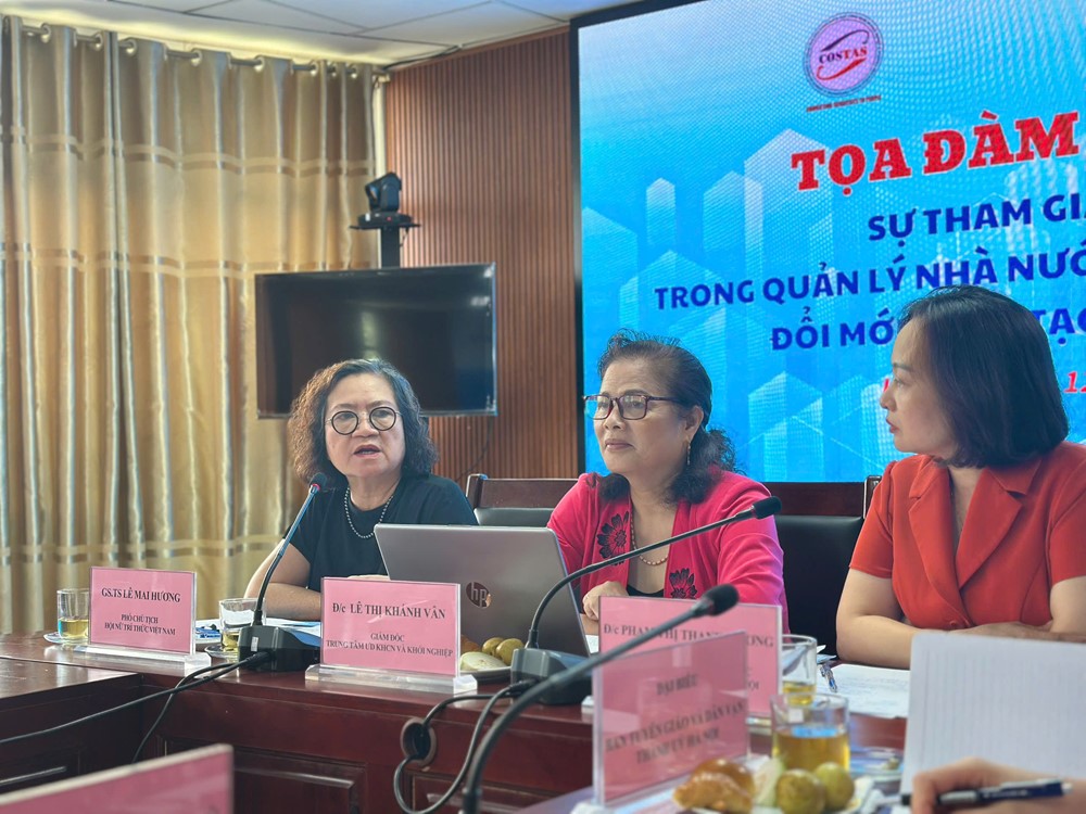 Thúc đẩy phụ nữ quản lý Nhà nước về khoa học công nghệ, đổi mới sáng tạo - ảnh 7