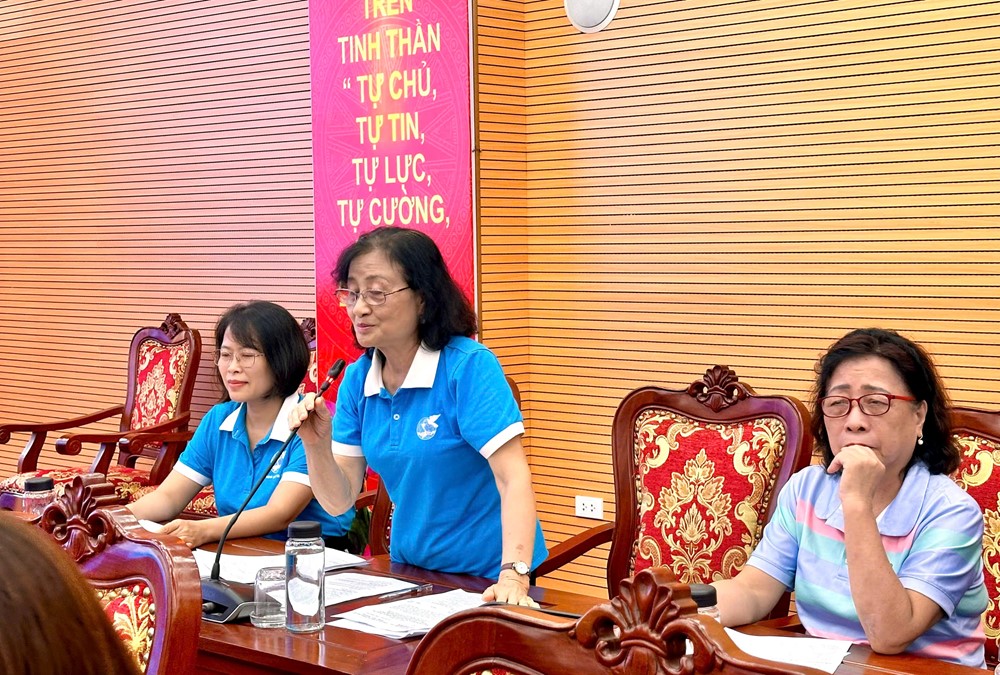 Hội LHPN phường Từ Liêm: Hoàn thành các bước cuối cùng chuẩn bị Đại hội phụ nữ - ảnh 3