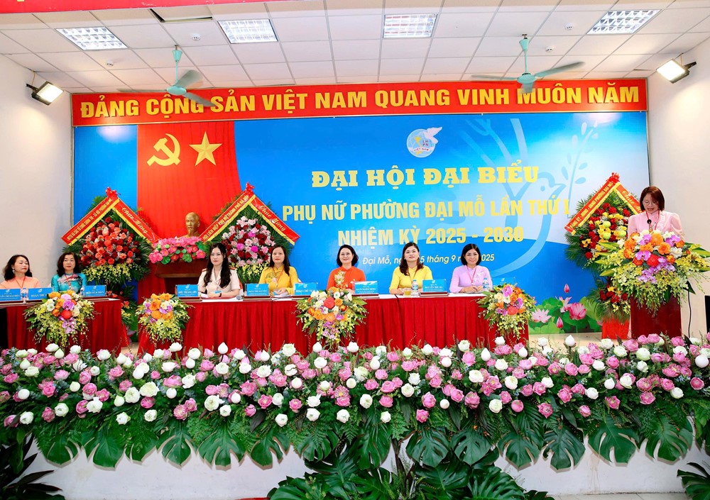 Phụ nữ Đại Mỗ góp phần xây dựng phường giàu đẹp, văn minh - ảnh 4