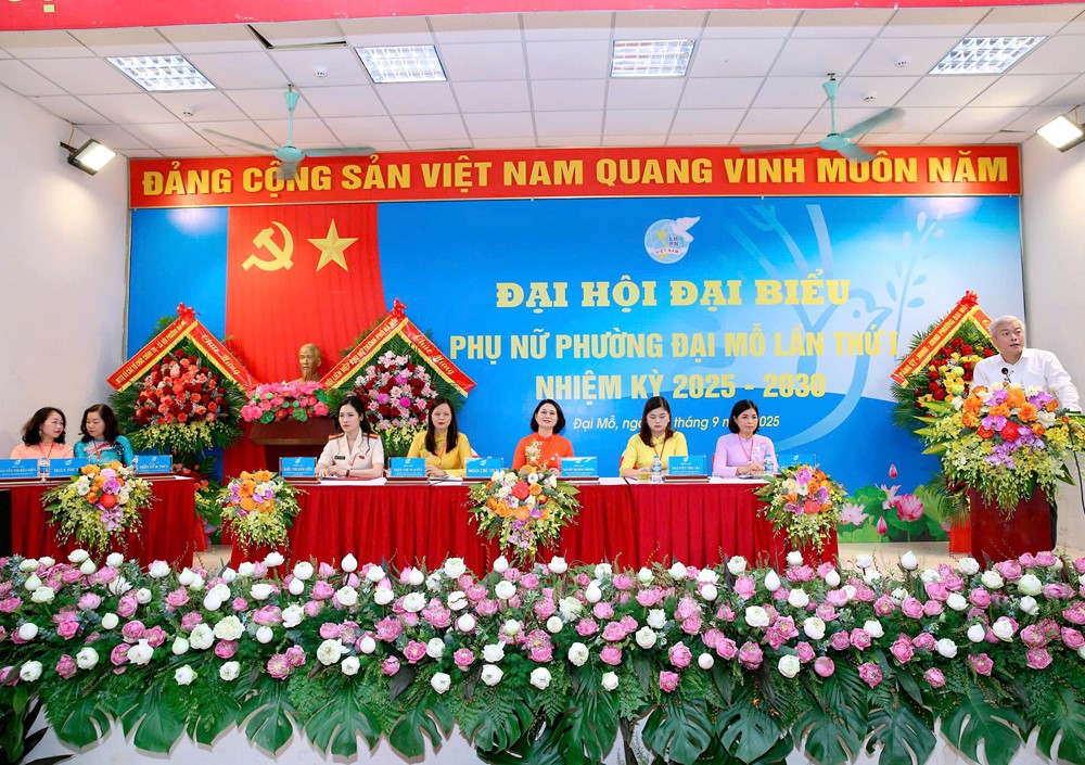 Phụ nữ Đại Mỗ góp phần xây dựng phường giàu đẹp, văn minh - ảnh 6