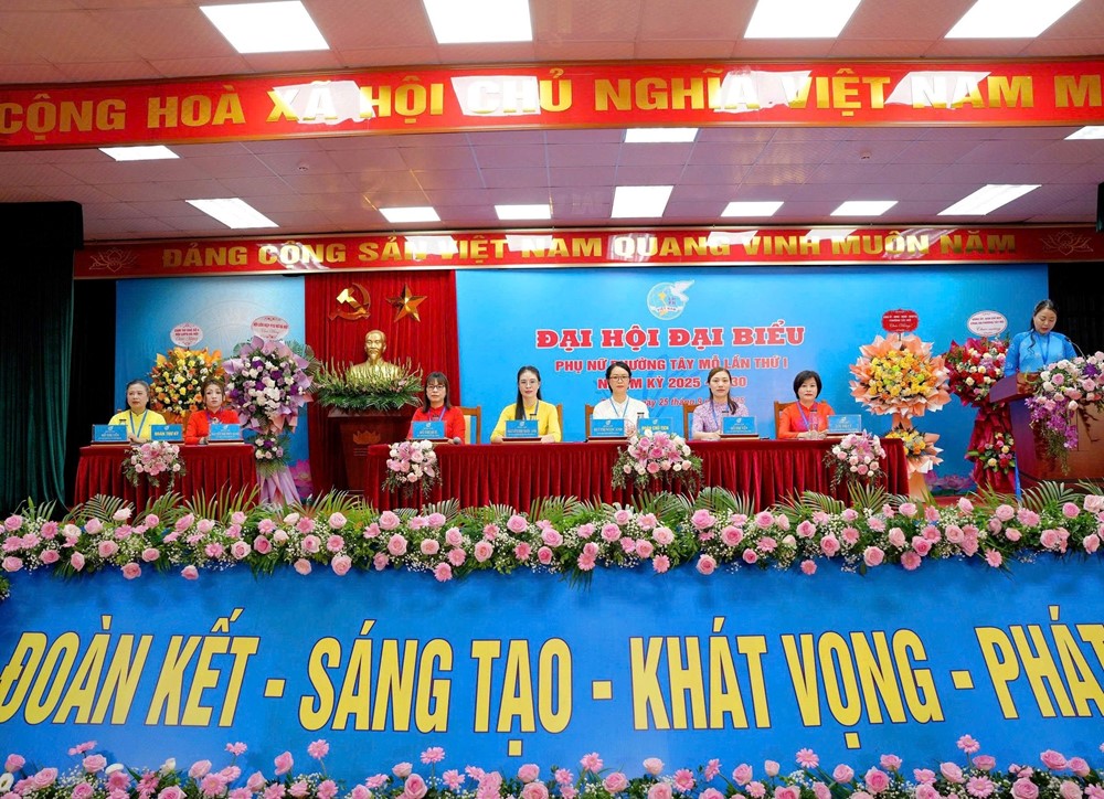 Phụ nữ Tây Mỗ quyết tâm xây dựng tổ chức Hội vững mạnh - ảnh 3