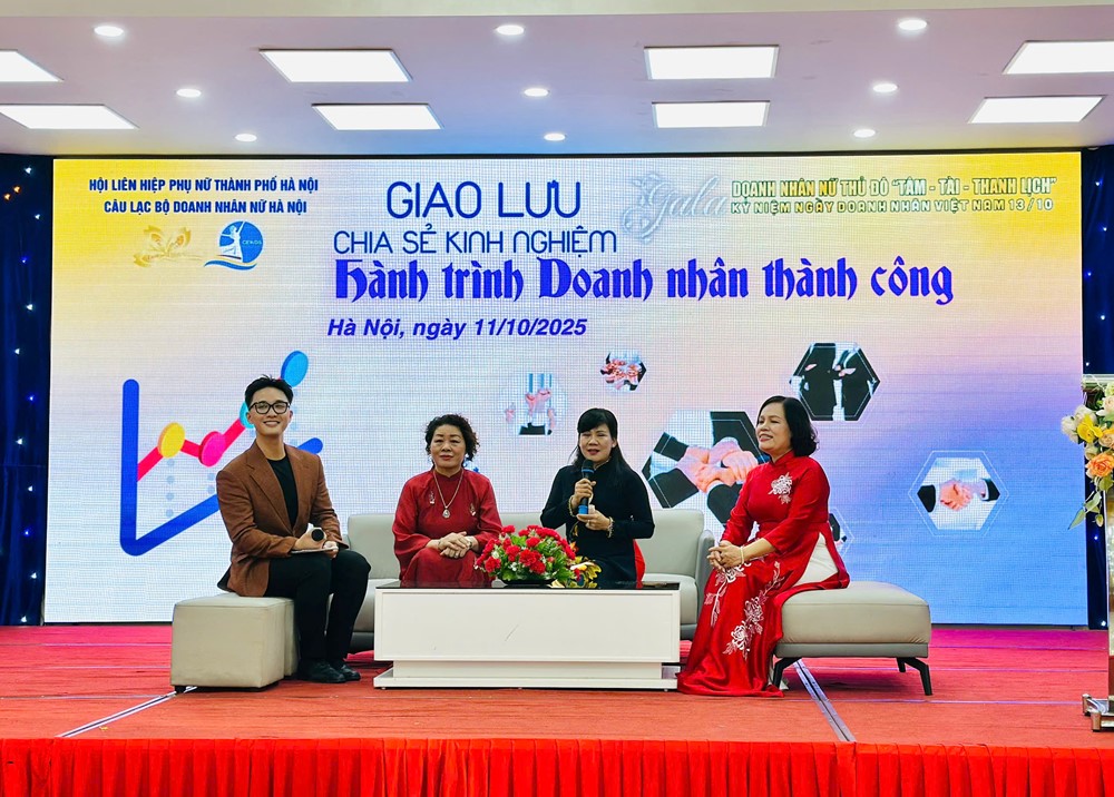 Xứng đáng chuẩn mực “Doanh nhân nữ Thủ đô Tâm – Tài – Thanh lịch” - ảnh 3