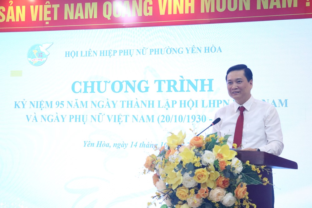 Bí thư Đảng ủy phường Yên Hòa là hội viên danh dự Hội LHPN Việt Nam - ảnh 5