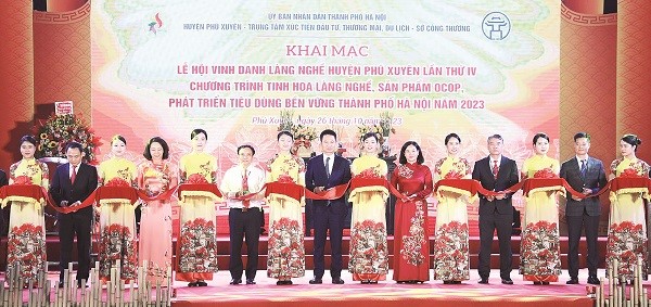 Hành trình phát triển kinh tế từ tinh hoa làng nghề truyền thống - ảnh 1