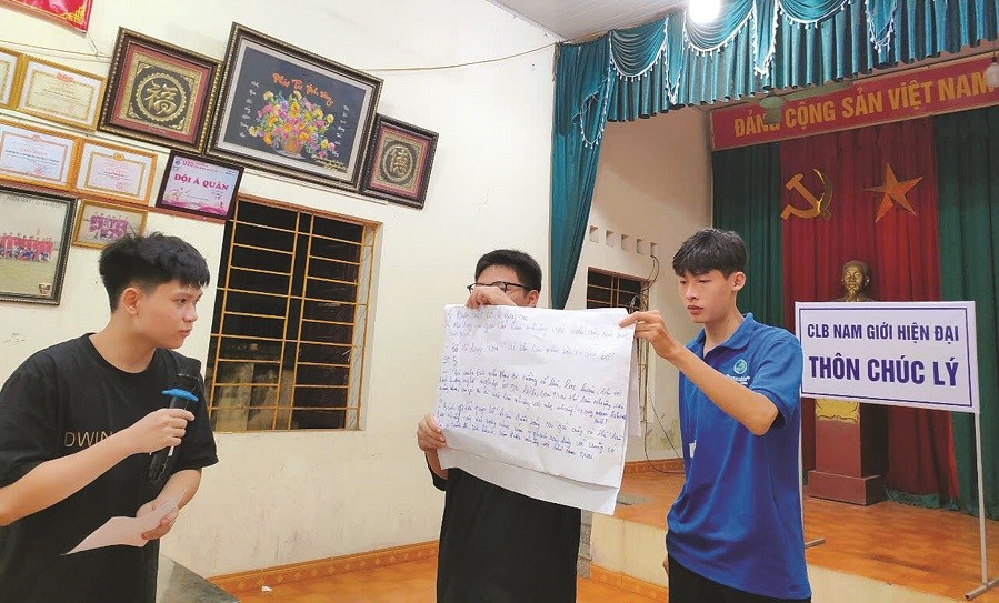 Nam giới chung tay thúc đẩy bình đẳng giới  - ảnh 1