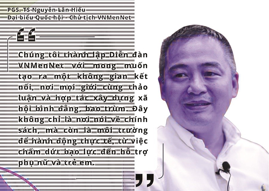 Nam giới chung tay thúc đẩy bình đẳng giới  - ảnh 2