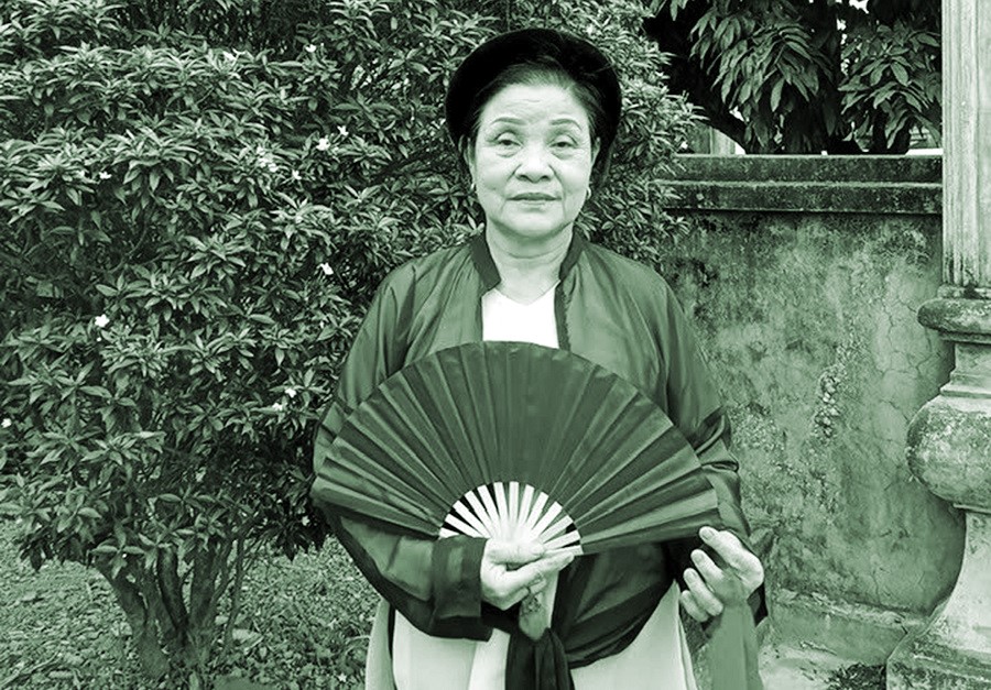 Nữ nghệ nhân vực dậy điệu hát truyền thống quê hương - ảnh 1