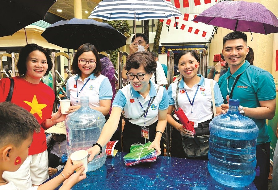 Phụ nữ Ba Đình: Tự hào góp sức vào thành công của ngày hội non sông - ảnh 2