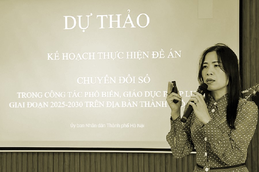 Chuyển đổi số trong giáo dục pháp luật  - ảnh 1